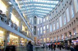 Interior of the central branch of the Vancouver Public Library